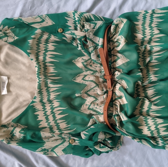 Modcloth Chevron Beach Love Dress - Picture 1 of 8